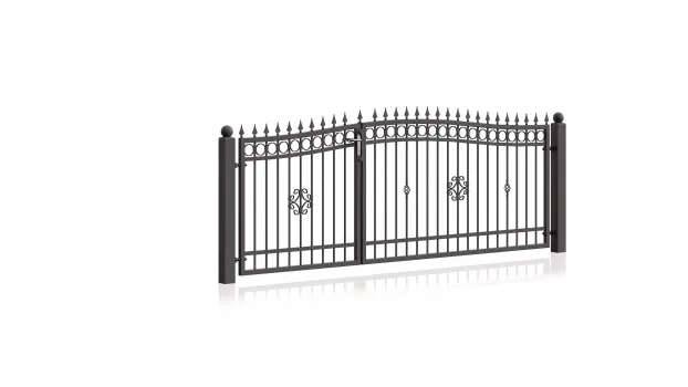 Tor mit Einteilung 1/3 u. 2/3