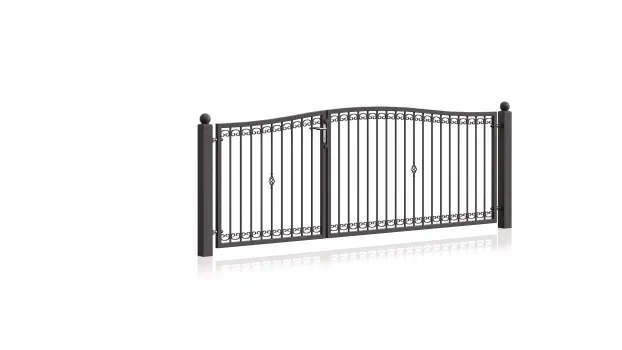 Tor mit Einteilung 1/3 u. 2/3