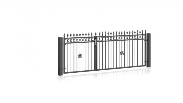 Tor mit Einteilung 1/3 u. 2/3