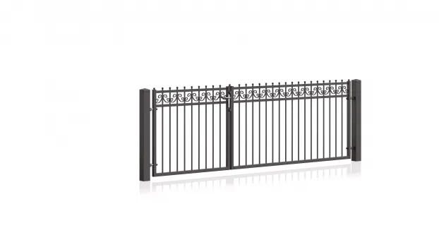 Tor mit Einteilung 1/3 u. 2/3