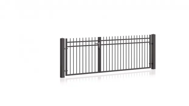 Tor mit Einteilung 1/3 u. 2/3