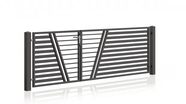 Tor mit Einteilung 1/3 u. 2/3