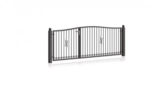 Tor mit Einteilung 1/3 u. 2/3