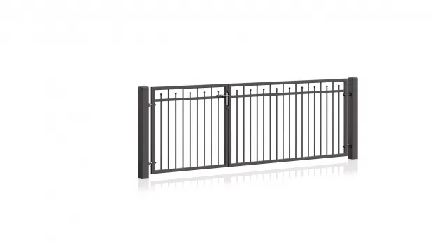 Tor mit Einteilung 1/3 u. 2/3