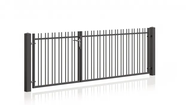 Tor mit Einteilung 1/3 u. 2/3