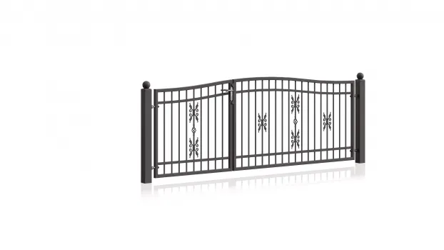 Tor mit Einteilung 1/3 u. 2/3