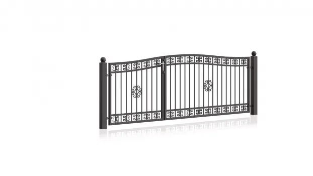 Tor mit Einteilung 1/3 u. 2/3