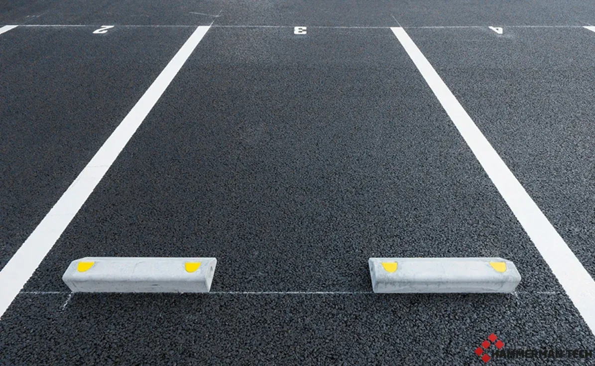 Parkplatz am Unternehmen