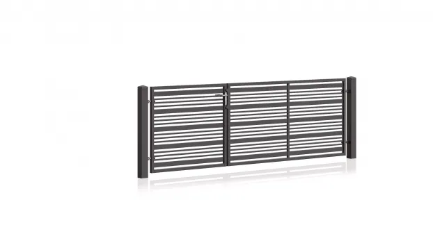 Tor mit Einteilung 1/3 u. 2/3