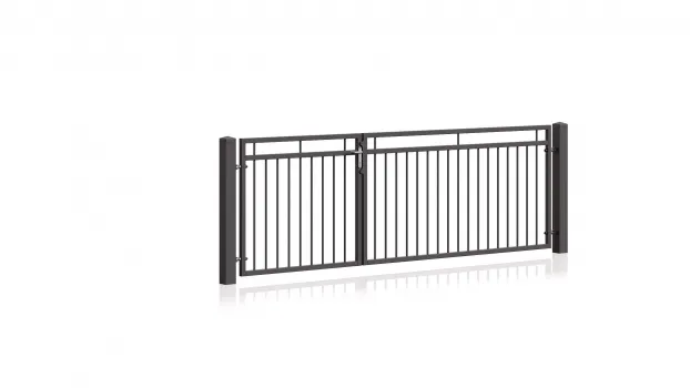 Tor mit Einteilung 1/3 u. 2/3