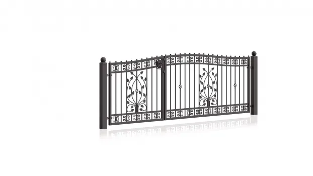 Tor mit Einteilung 1/3 u. 2/3