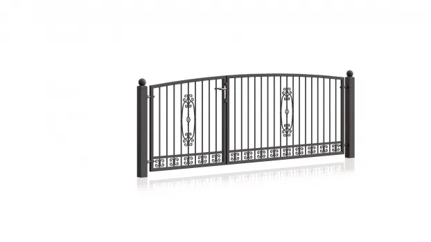 Tor mit Einteilung 1/3 u. 2/3