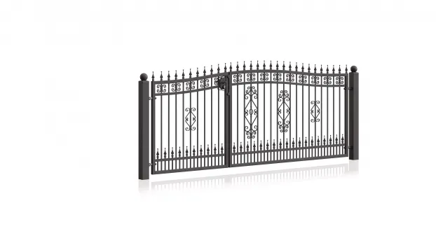 Tor mit Einteilung 1/3 u. 2/3