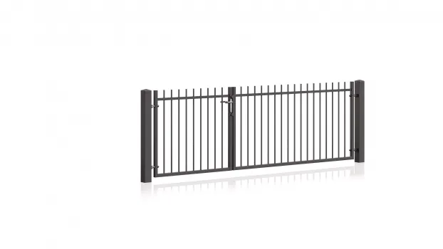 Tor mit Einteilung 1/3 u. 2/3