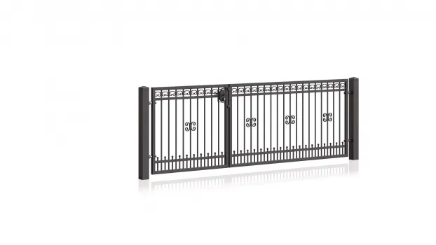 Tor mit Einteilung 1/3 u. 2/3