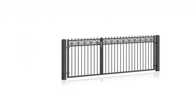 Tor mit Einteilung 1/3 u. 2/3