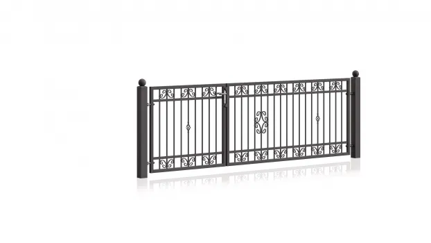 Tor mit Einteilung 1/3 u. 2/3